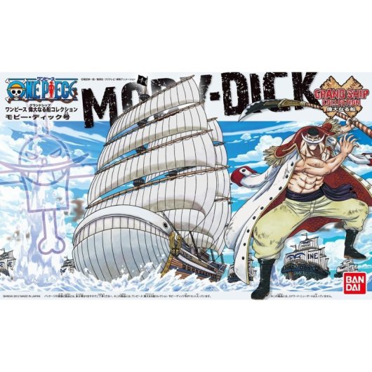 Figura Barco Moby Dick Grand Ship Collection One Piece Kit De Construcción 15 Cms
