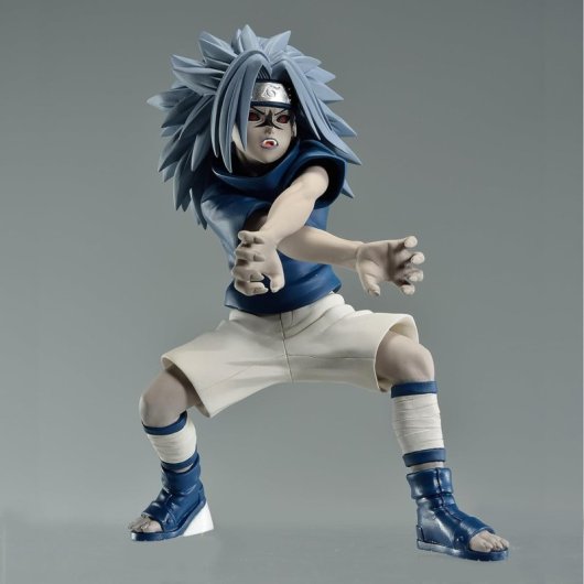 Figura Uchiha Sasuke Ii Naruto Shippuden Vibration Stars 20 Aniversario 13 Cms