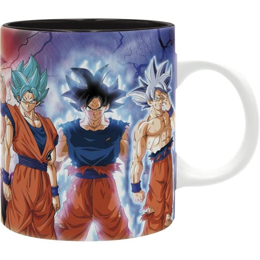 Taza Goku Transformation Dragon Ball Cerámica 320 Mls