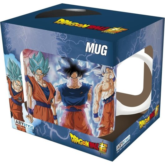 Taza Goku Transformation Dragon Ball Cerámica 320 Mls