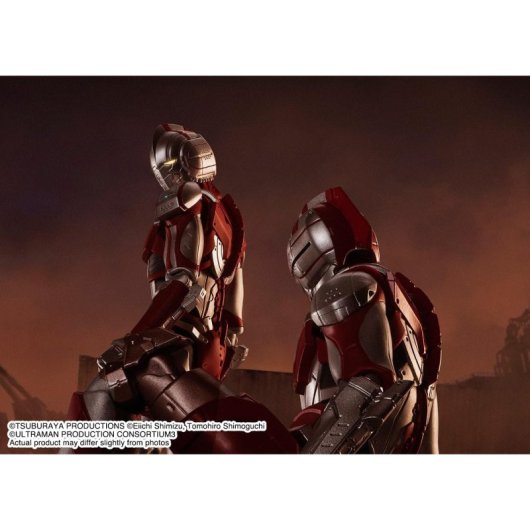 Figura Ultraman Suit Zoffy The Animation Articulada 16 Cms