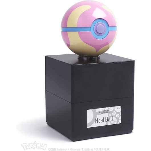 Bola Réplica Electrónica Die Cast Pokemon Pokeball Heal Ball