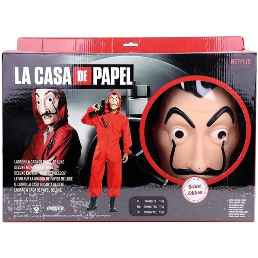 Disfraz La Casa De Papel Talla S