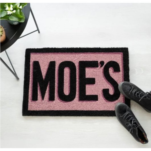 Felpudo Taberna De Moe Los Simpson 60 X 40 Cms