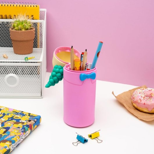 Estuche 3d Krusty El Payaso Los Simpson