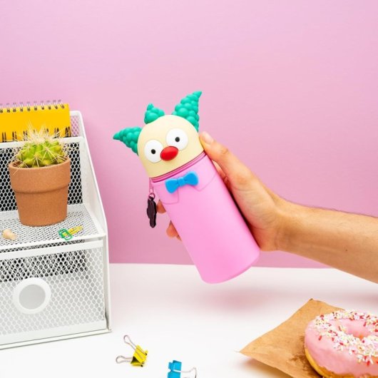 Estuche 3d Krusty El Payaso Los Simpson
