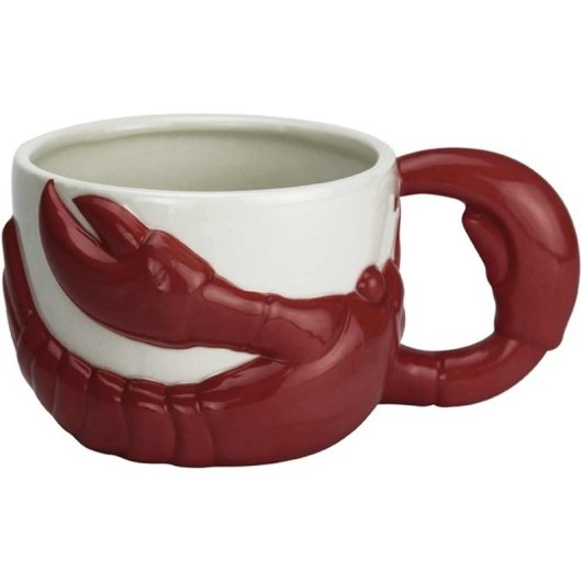 Taza 3d Langosta Friends Cerámica 500 Mls