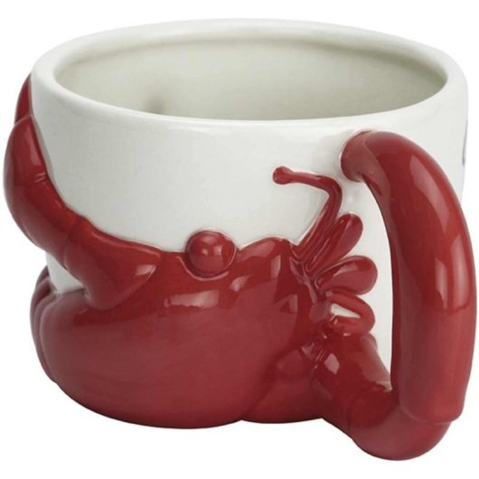 Taza 3d Langosta Friends Cerámica 500 Mls