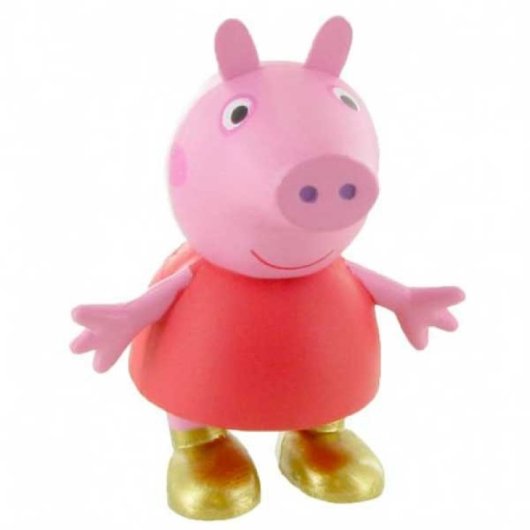 Figura Peppa Pig Botas De Oro Peppa Pig 5 Cms