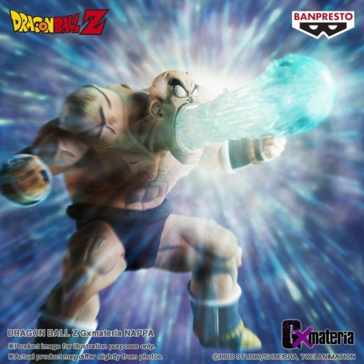 Figura Nappa Dragon Ball Z Gx Materia 12 Cms