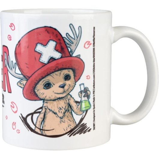 Taza Chopper One Piece Cerámica 350 Mls