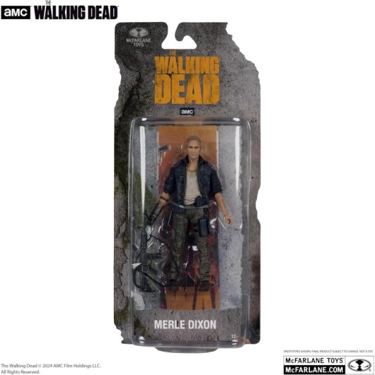 Figura Merle Dixon The Walking Dead Articulada 12 Cms