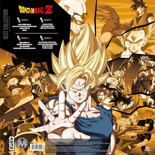 Disco De Vinilo Dragon Ball Z Best Collection Edición Limitada