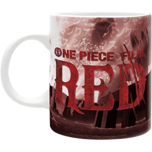 Taza Shank One Piece Red 320 Mls