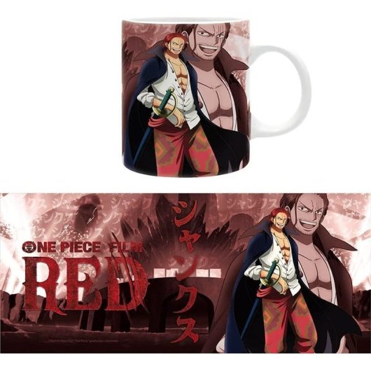 Taza Shank One Piece Red 320 Mls
