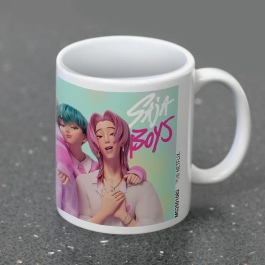 Taza Saja Boys K-pop Demon Hunters Cerámica 315 Mls