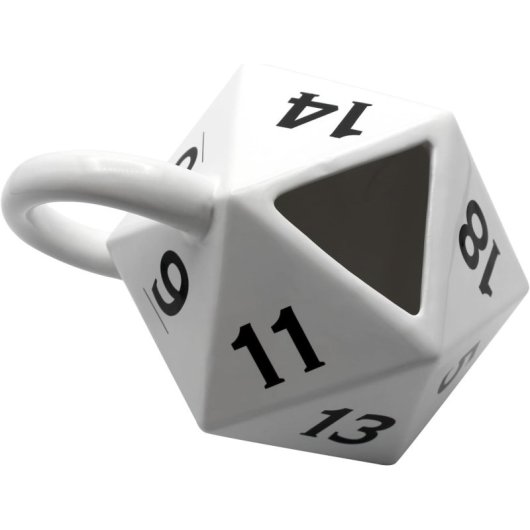 Taza 3d Dado Dungeons & Dragons Dragones & Mazmorras Cerámica 350 Mls