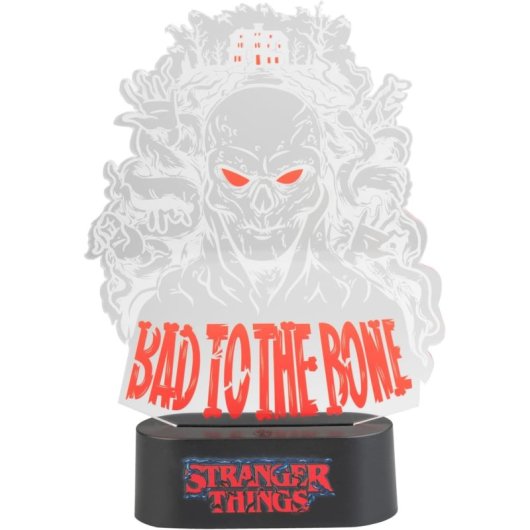 Lámpara De Mesa Bad To The Bone Stranger Things