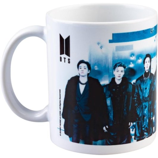 Taza Bts K-pop Cerámica 350 Mls
