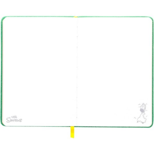 Cuaderno Premium Homer En Arbusto Los Simpsons A5