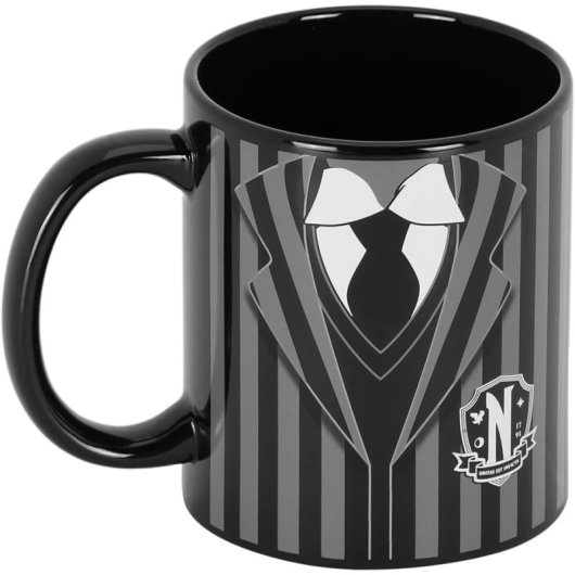 Taza Uniforme Wednesday Cerámica 380 Mls