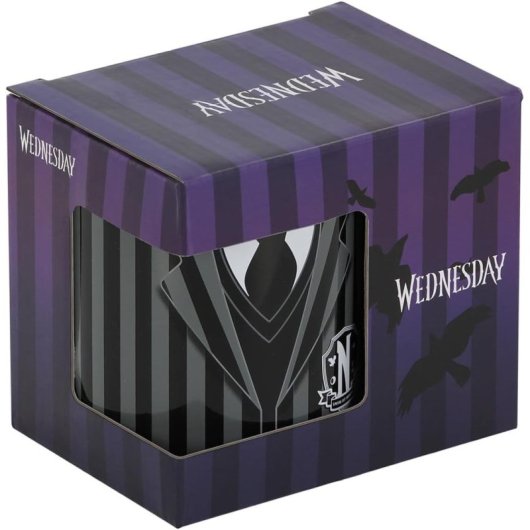 Taza Uniforme Wednesday Cerámica 380 Mls