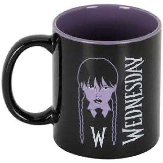 Taza Uniforme Wednesday Cerámica 380 Mls