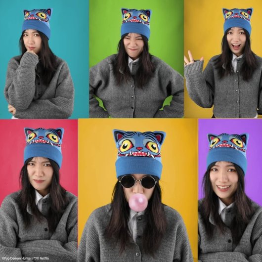 Gorro Derpy Con Orejitas K-pop Demon Hunters