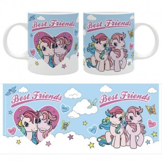 Taza Best Friends My Little Pony Cerámica 320 Mls
