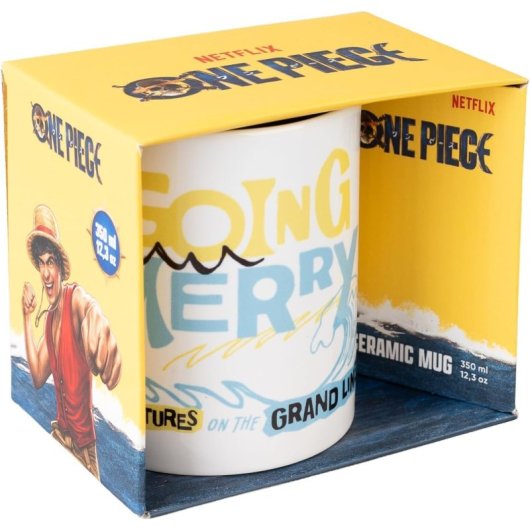 Taza Going Merry One Piece Cerámica 350 Mls
