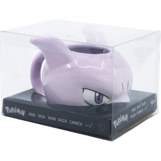 Taza Mewtwo Pokémon Cerámica 350 Mls