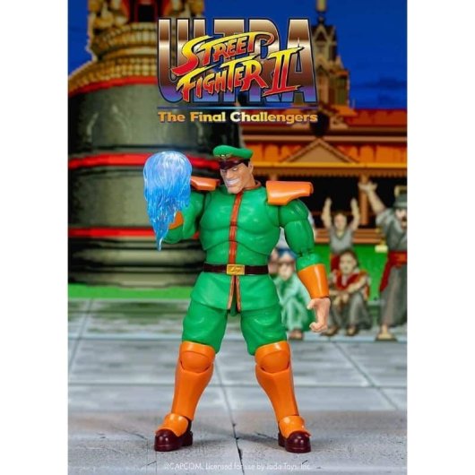 Figura M. Bison Deluxe Street Fighter Ii The Final Challengers Articulada 16,5 Cms