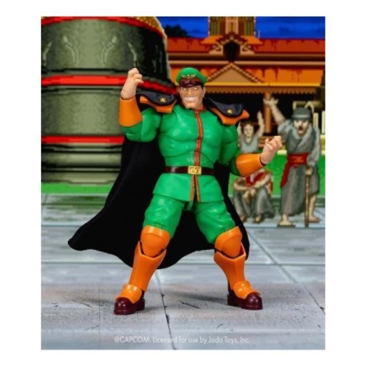 Figura M. Bison Deluxe Street Fighter Ii The Final Challengers Articulada 16,5 Cms