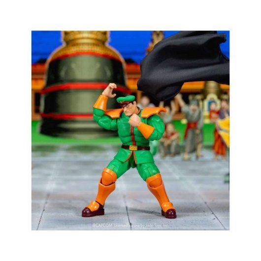 Figura M. Bison Deluxe Street Fighter Ii The Final Challengers Articulada 16,5 Cms