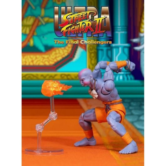 Figura Dhalsim Deluxe Street Fighter Ii The Final Challengers Articulada 16,5 Cms