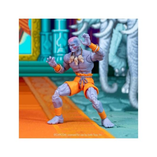 Figura Dhalsim Deluxe Street Fighter Ii The Final Challengers Articulada 16,5 Cms