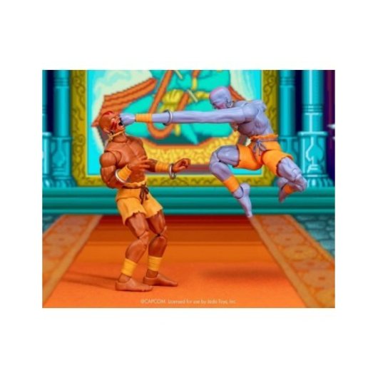 Figura Dhalsim Deluxe Street Fighter Ii The Final Challengers Articulada 16,5 Cms