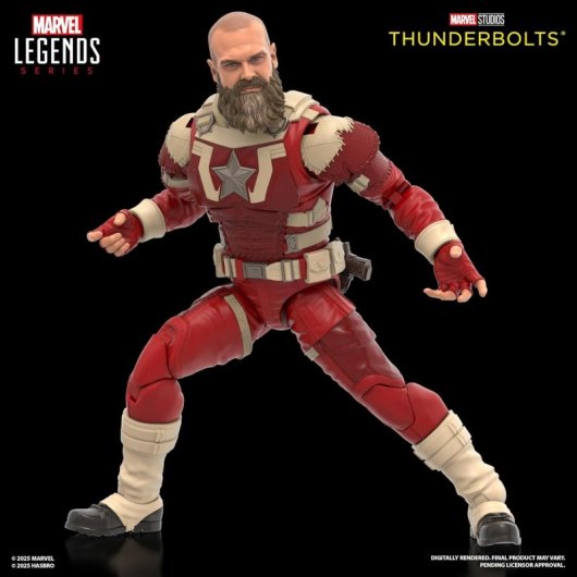Pack Figuras Yelena Belova & Red Guardian Thunderbolts New Avengers Marvel Legends Articulada 15 Cms