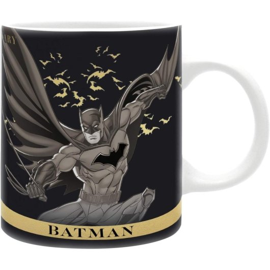 Taza Batman Vs Joker Dc Cerámica 320 Mls
