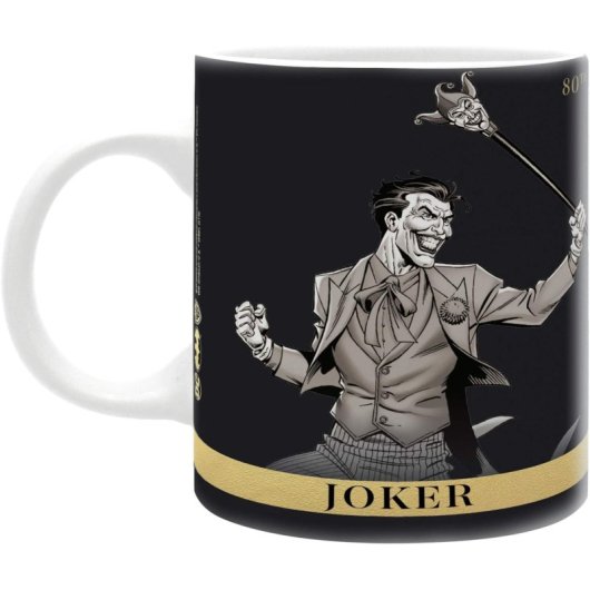 Taza Batman Vs Joker Dc Cerámica 320 Mls