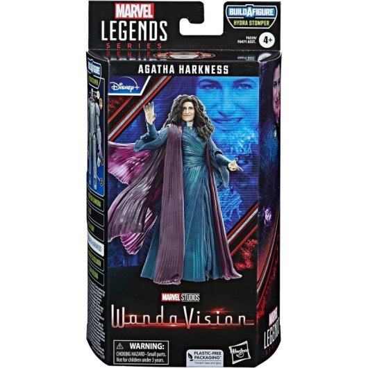 Figura Agatha Harkness Wandavision Marvel Legends Articulada 15 Cms