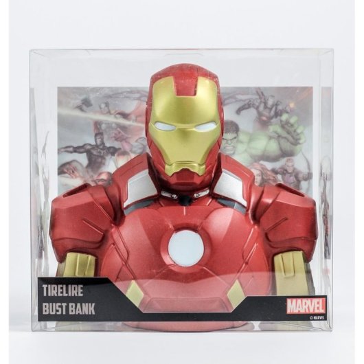 Hucha Busto Iron Man 18 Cms