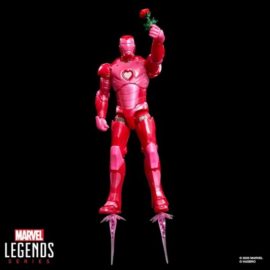 Figura Iron Man I Love You 3000 Marvel Legends Articulada 15 Cms