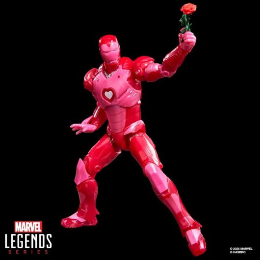 Figura Iron Man I Love You 3000 Marvel Legends Articulada 15 Cms