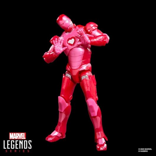 Figura Iron Man I Love You 3000 Marvel Legends Articulada 15 Cms