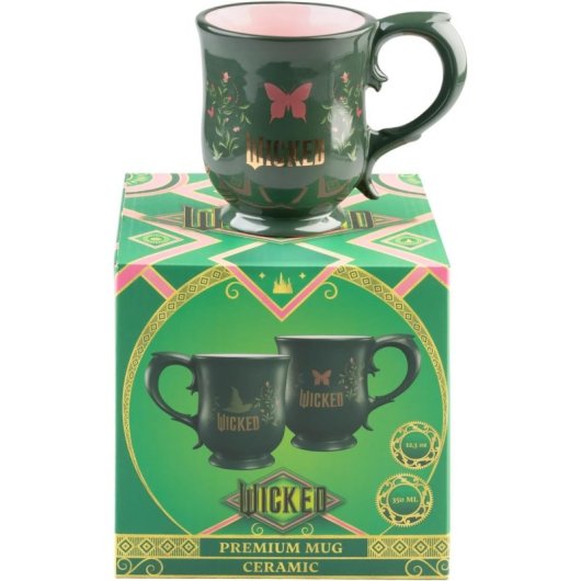Taza Premium Wicked Ii Cerámica 350 Mls