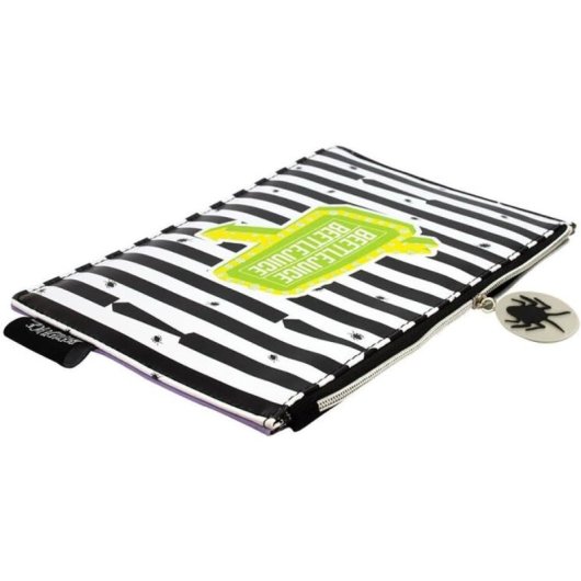 Estuche Neceser Rectangular Beetlejuice 22 X 15,5 Cms