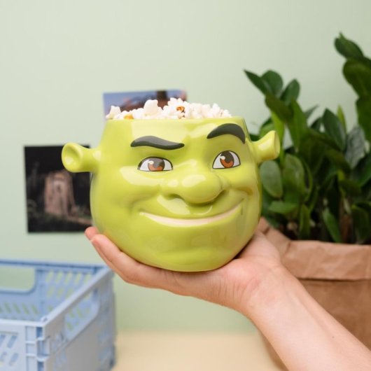 Bol 3d Shrek Cerámica 1 L