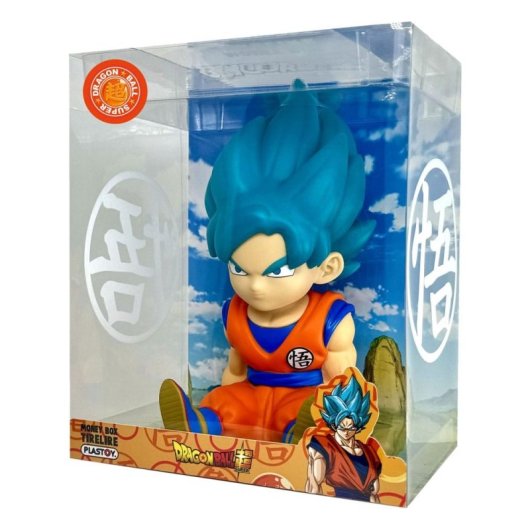 Hucha Son Goku Super Saiyan Azul Dragon Ball Super 18 Cms