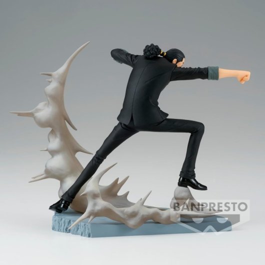 Figura Rob Lucci Senkkouzekkei One Piece 8 Cms